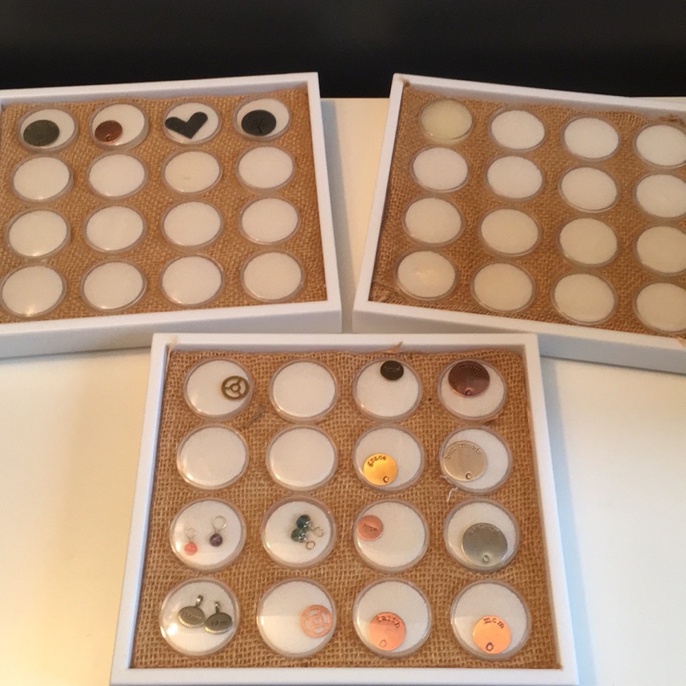 20 piece Origami Owl Lot w/ trays